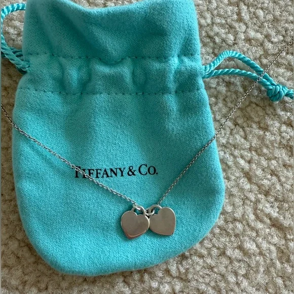 Tiffany & Co | 2 heart necklace - Picture 4 of 7
